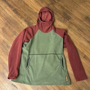 NWOT Melanzana Micro Grid Hoodie